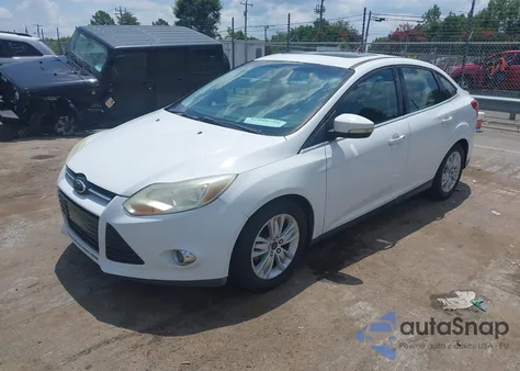 2012 Ford Focus Sel из США, поврежденный, VIN 1FAHP3H20CL393190